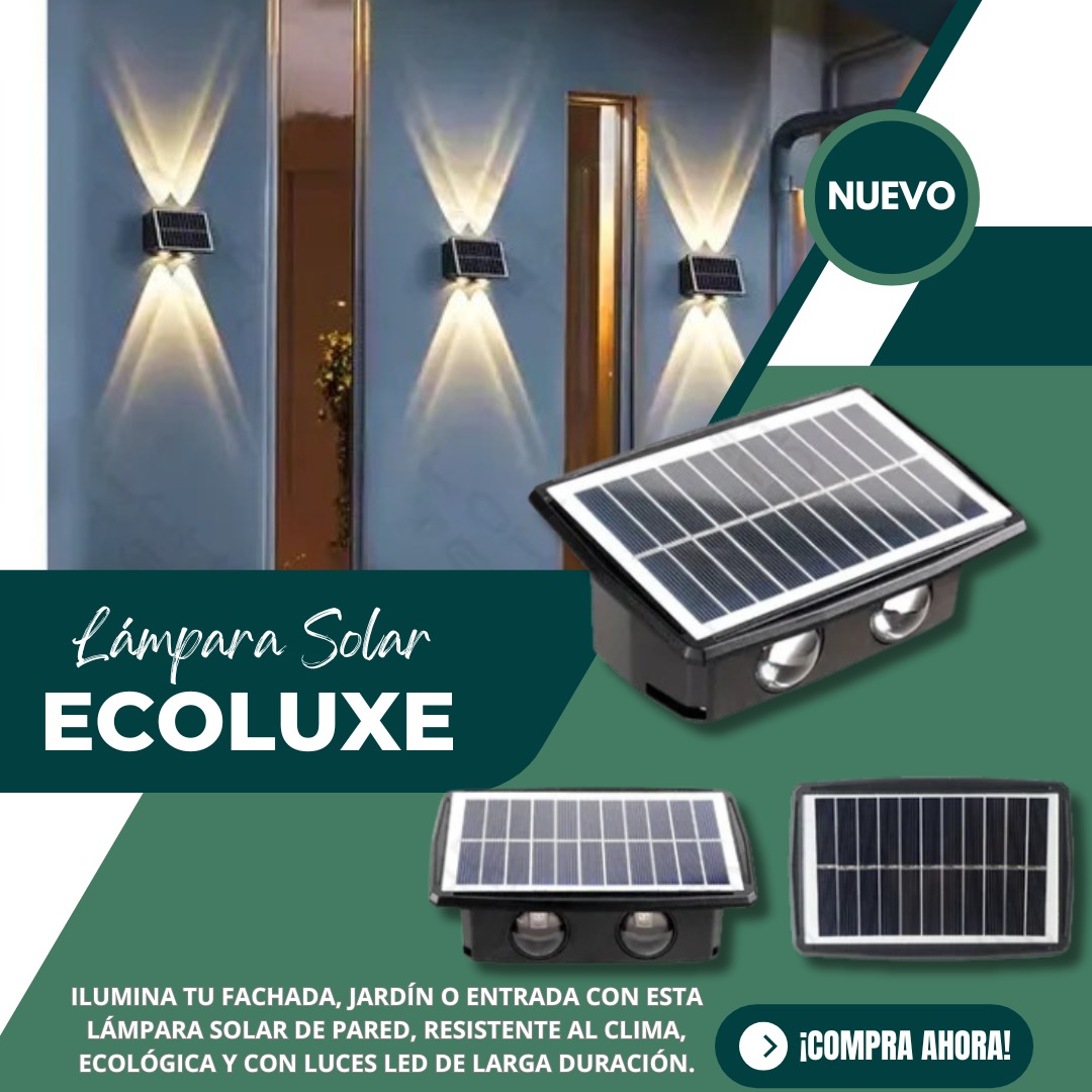 SET 2 LAMPARAS SOLARES ORIGINALES IP68